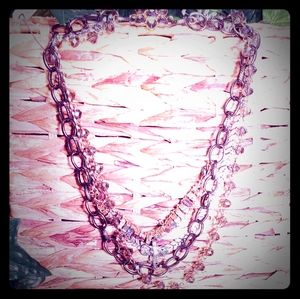 Elephant Charm Layered Necklace